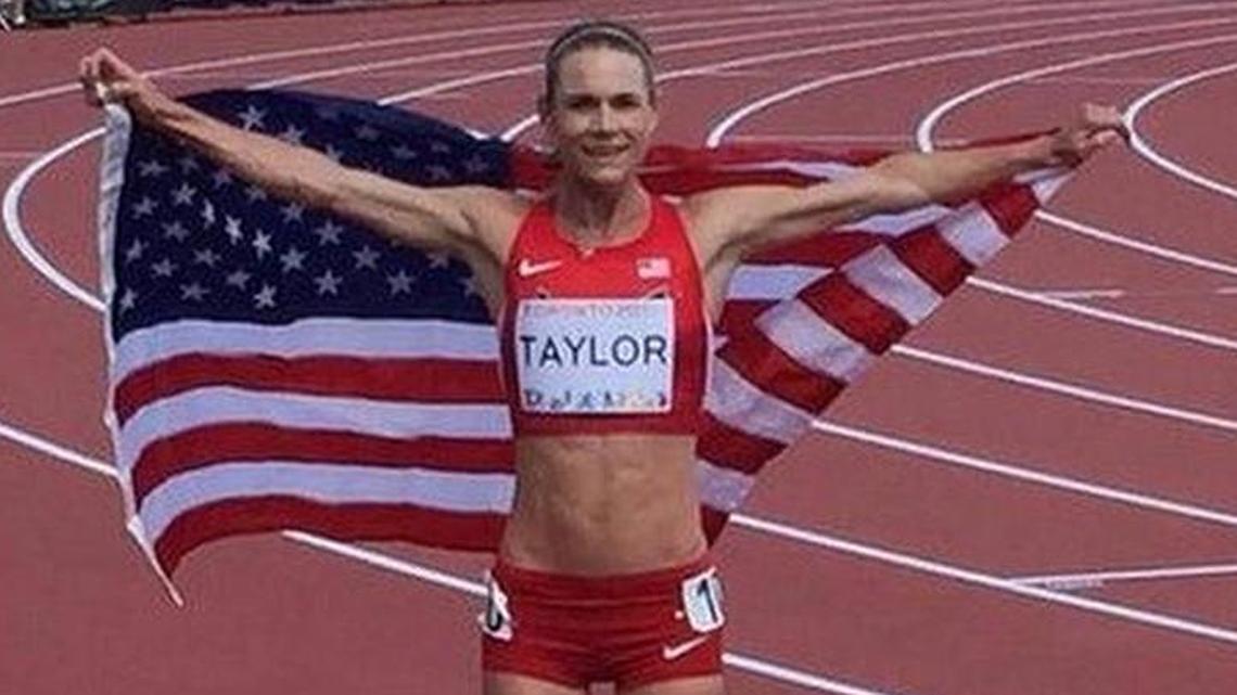 Former Shocker Kellyn Taylor won the 2018 Grandma's Marathon on Saturday in an event record and personal best time. Taylor's time of 2 hours, 24 minutes, 28 seconds is the seventh-fastest time for an American woman.