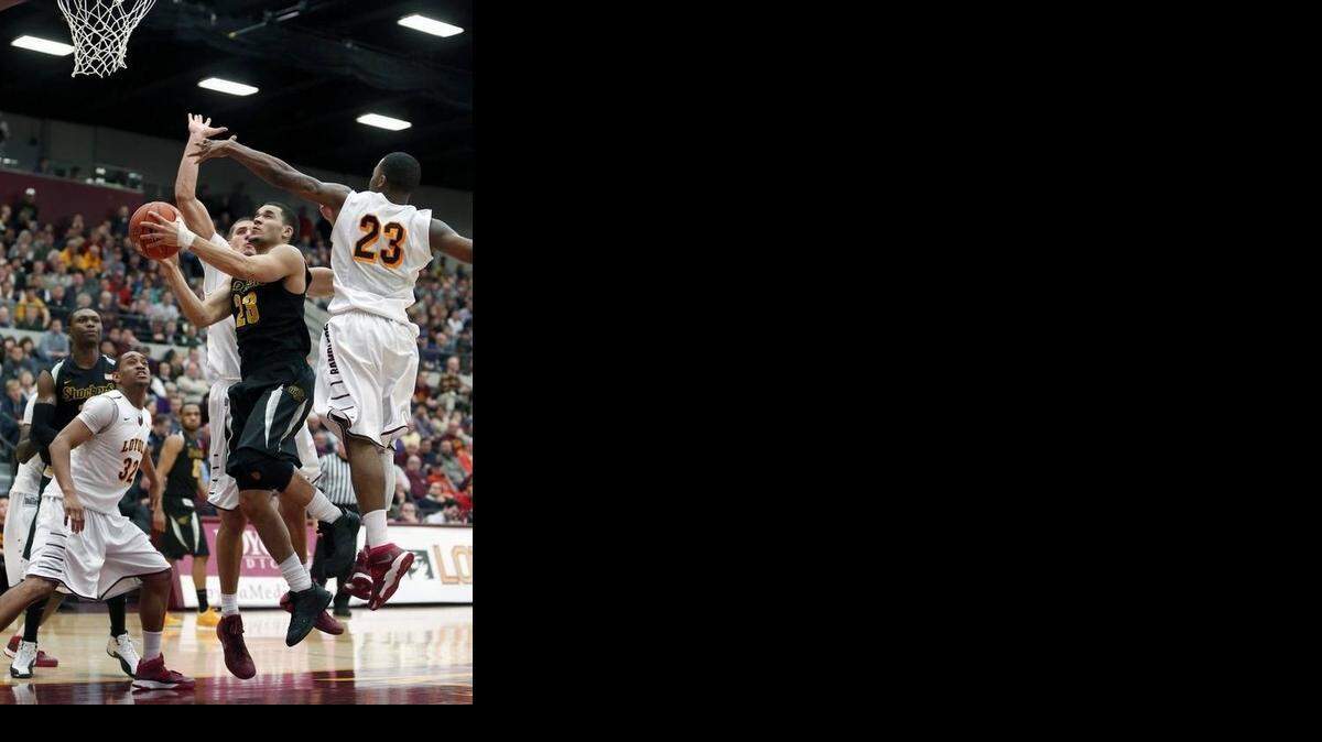 
Wichita State guard Fred VanVleet scored 22 points in last season’s 88-74 win at Gentile Arena.
