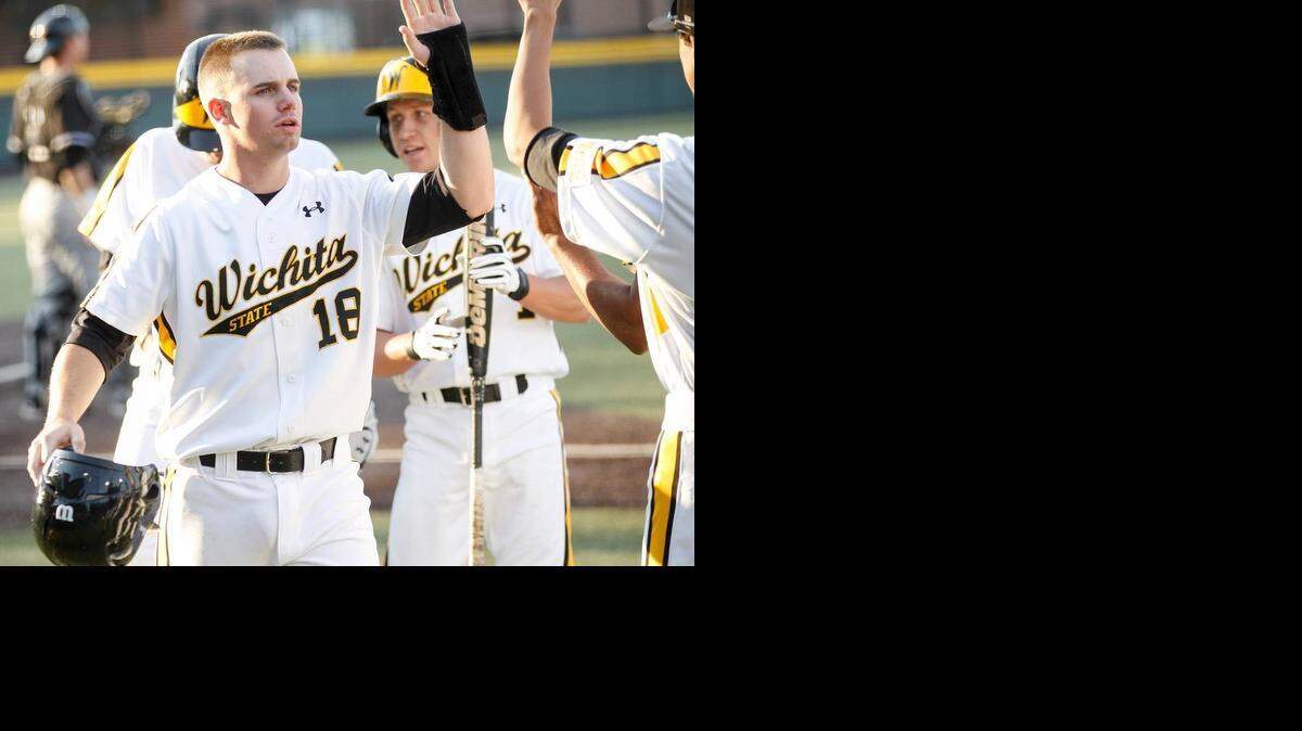 
Wichita State outfielder Daniel Kihle will play for the Gold team during the team’s fall scrimmage series, starting Friday at Eck Stadium.
