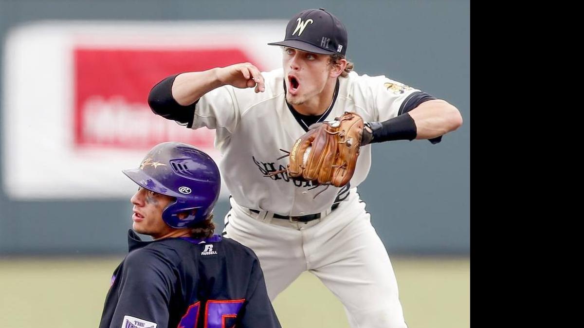 
Wichita State second baseman Tanner Kirk is hitting .277 with five doubles in 14 MVC games.
