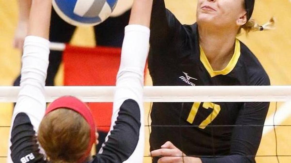 
Wichita State freshman attacker Shimen Fayad averaged 14 kills in her previous four matches.
