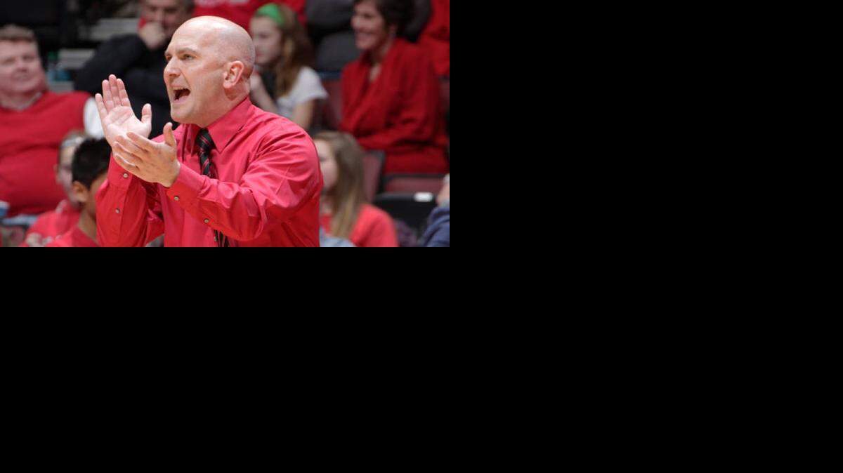 
Bradley coach Geno Ford likes the atmosphere created by fans at the school’s 4,200-seat on-campus arena.
