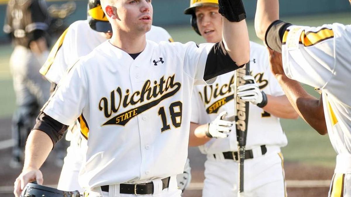 Former Wichita State outfielder Daniel Kihle, drafted in 2015 in the 18th round by Minnesota, is playing in Class-A Cedar Rapids.