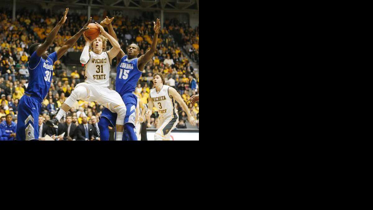 
Wichita State junior Ron Baker scored 22 points on 11 shots against Seton Hall. He also passed out four assists.
