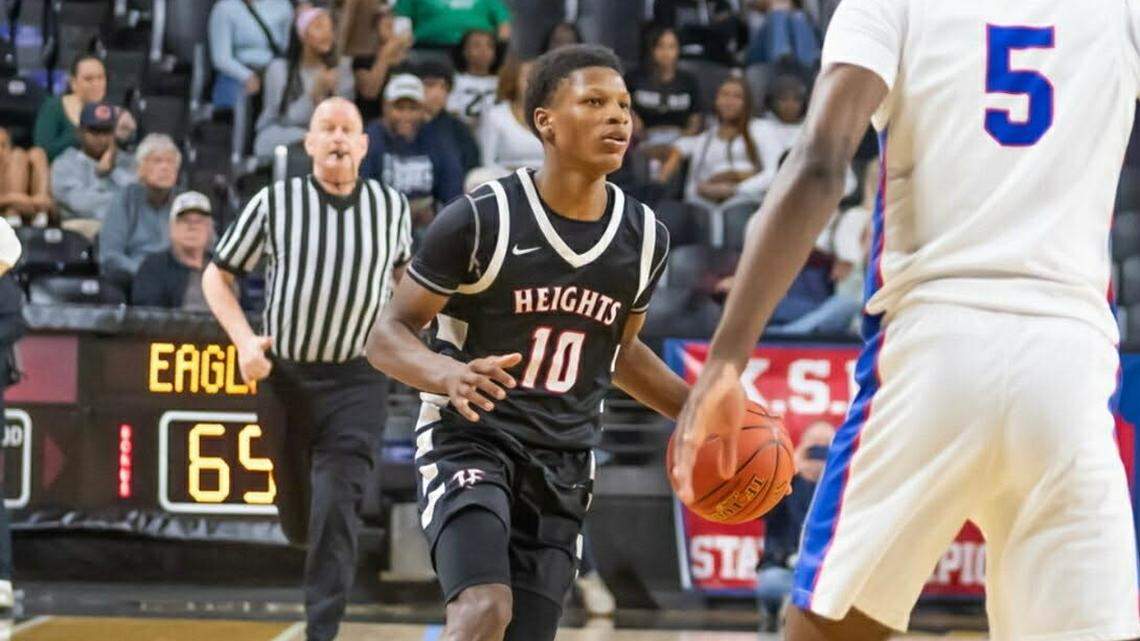 Timmons erupts for 43 points to tie Wichita Heights basketball scoring record