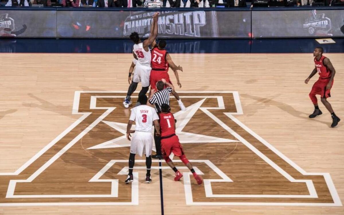 SMU takes on Cincinnati in the March 12 American Athletic Conference men’s basketball championship game in Hartford, Conn.
