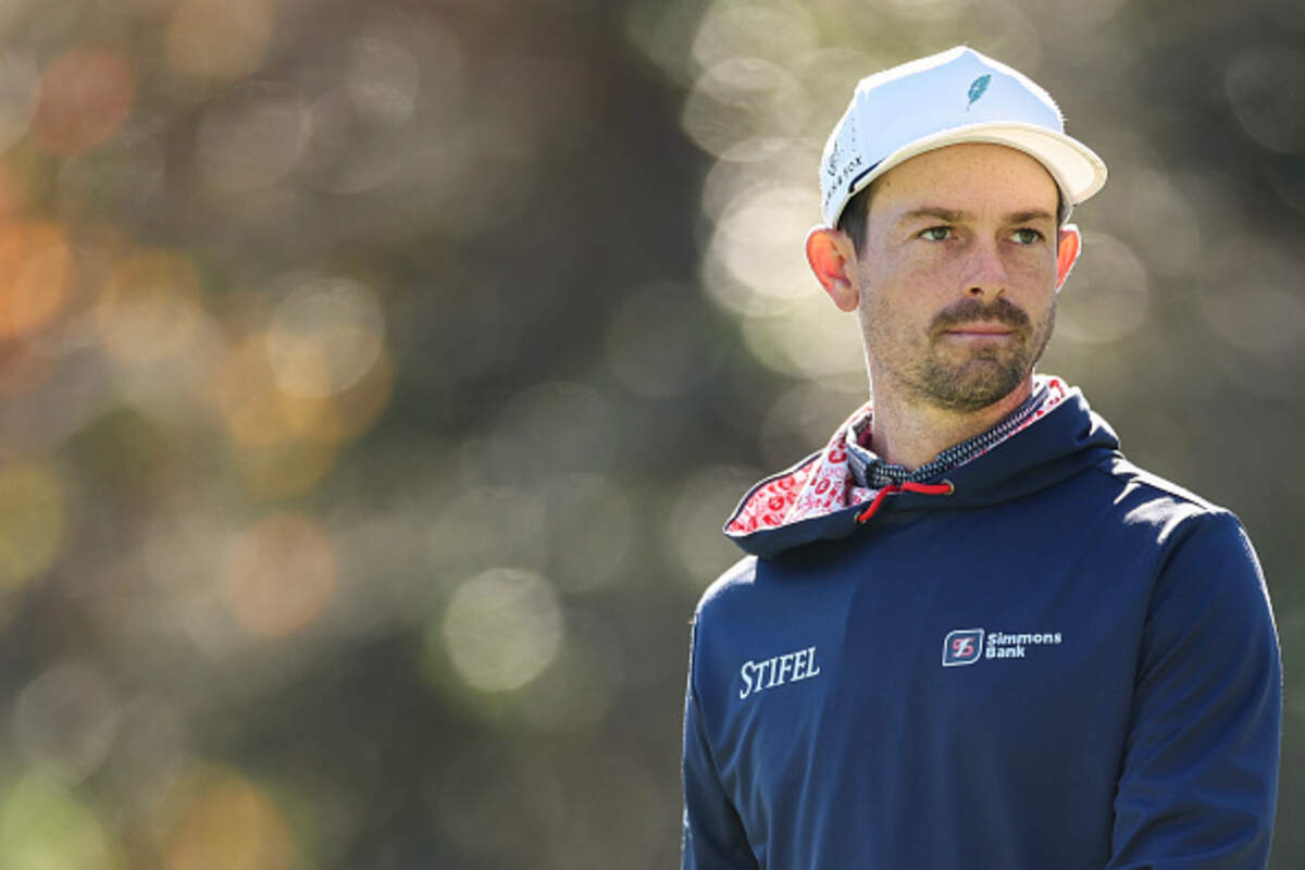 Dawson Armstrong, shown during a previous tournament, won the Wichita Open on Sunday evening after outlasting Corey Pereira and Harry Lord in a historic six-hole playoff at Crestview Country Club.
