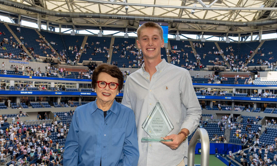 How a Wichita native went from U.S. Open nosebleeds to suite with Billie Jean King