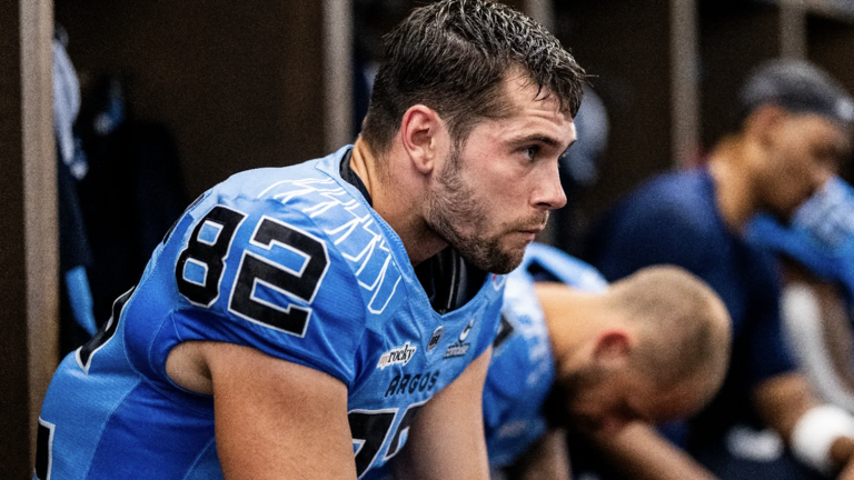 Haysville’s Tyler Kahmann is taking the CFL by storm with 1,000-yard rookie year