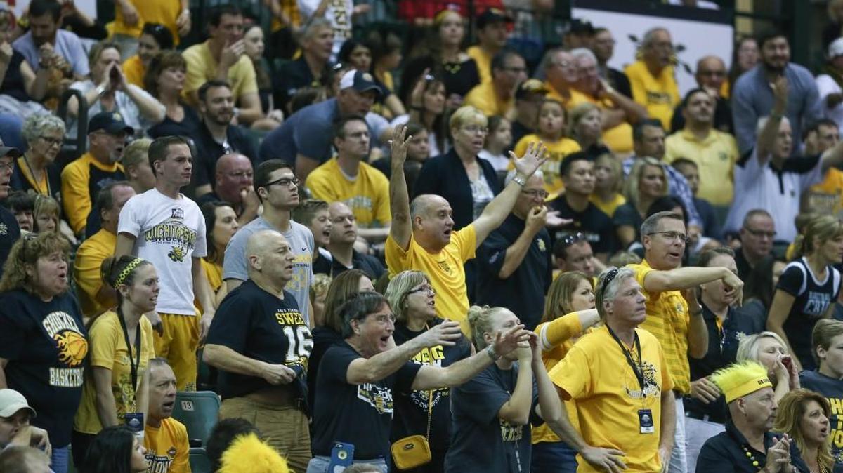 Wichita State brought one of the largest fan bases on hand at the AdvoCare Invitational in Orlando, Fla., but far below the number that traveled to follow the Dayton Flyers.