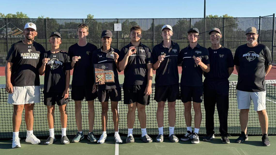 How one match positioned Maize South boys tennis to chase a 5A team title