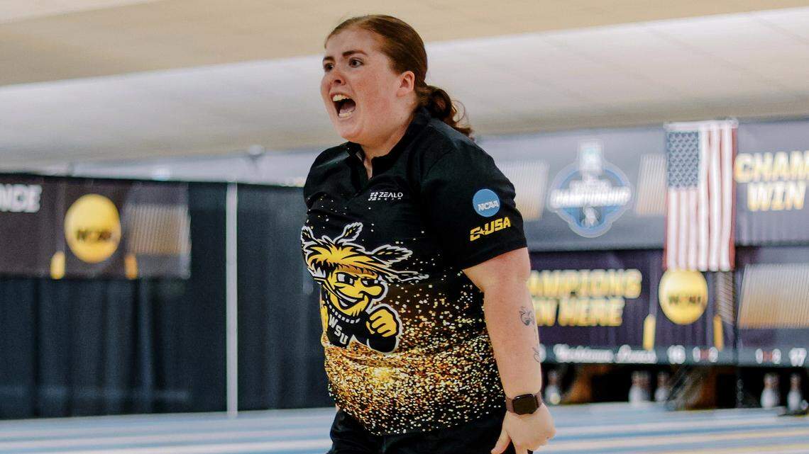 Perfect 300, pure grit: Wichita State women’s bowling reaches NCAA title match