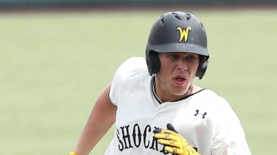 Alec Bohm runs the bases during a game last season at Eck Stadium.