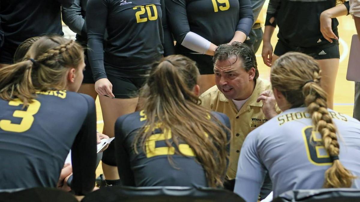 Wichita State volleyball coach Chris Lamb thinks highly of this year’s team. “These guys fought for everything.”