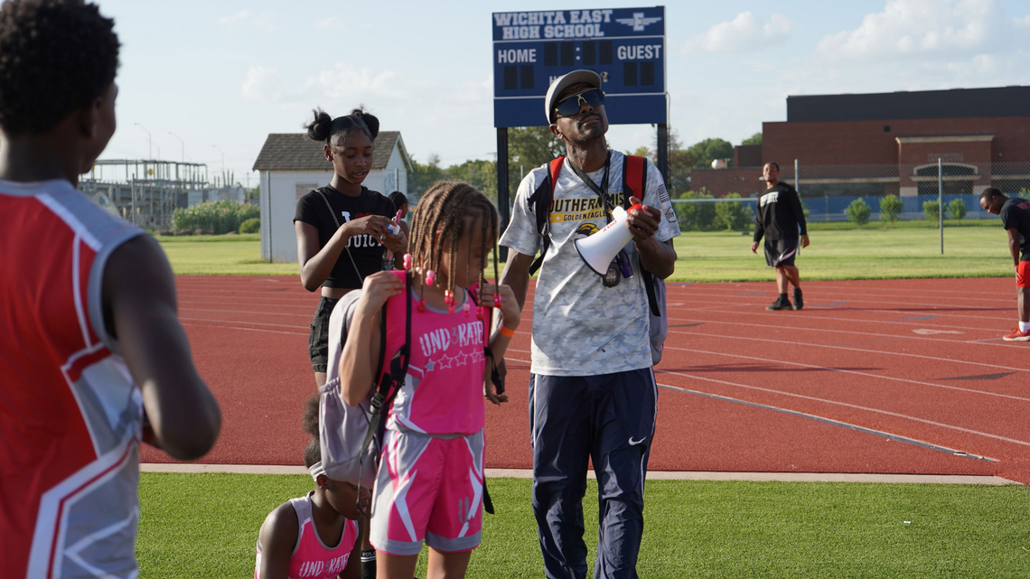 How a Wichita track coach uses relentless optimism to reach overlooked kids