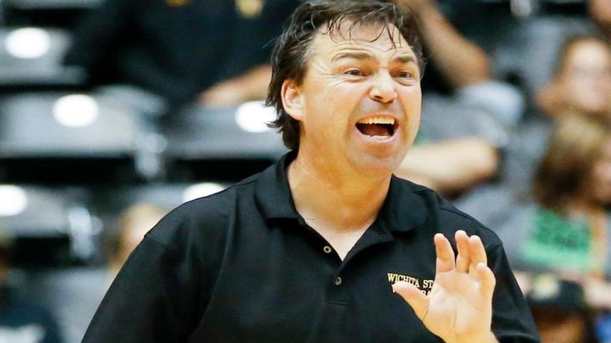 
Wichita State volleyball coach Chris Lamb sees service errors as a necessary part of keeping the opponent on its toes when it receives a serve.
