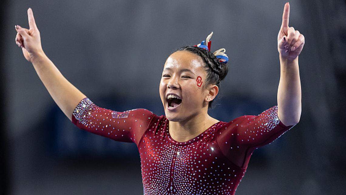 From Augusta to NCAA champion: Keira Wells sticks a vault of a lifetime
