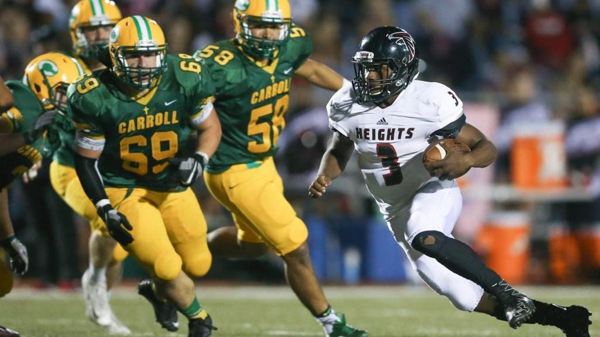 Heights, right, and Carroll among the higher seeds in the western half of the Class 5A playoffs.