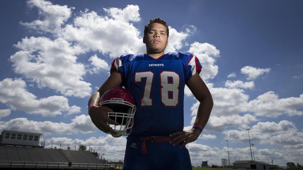 
Despite living in tiny Howard, Isaiahh Loudermilk is a giant on the football field. Loudermilk is being heavily recruited by several major colleges.
