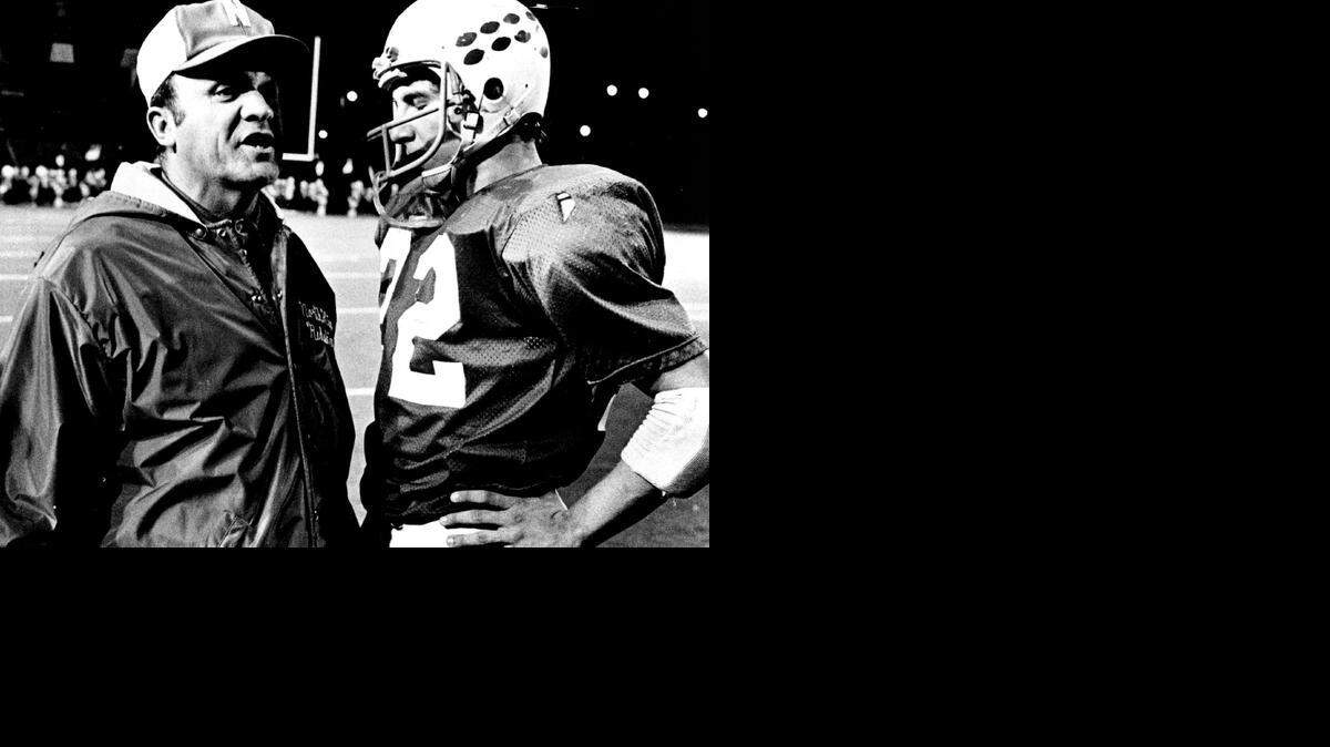 
Bob Shepler, left, coached North High football in two separate stints and led the team to 106 victories.
