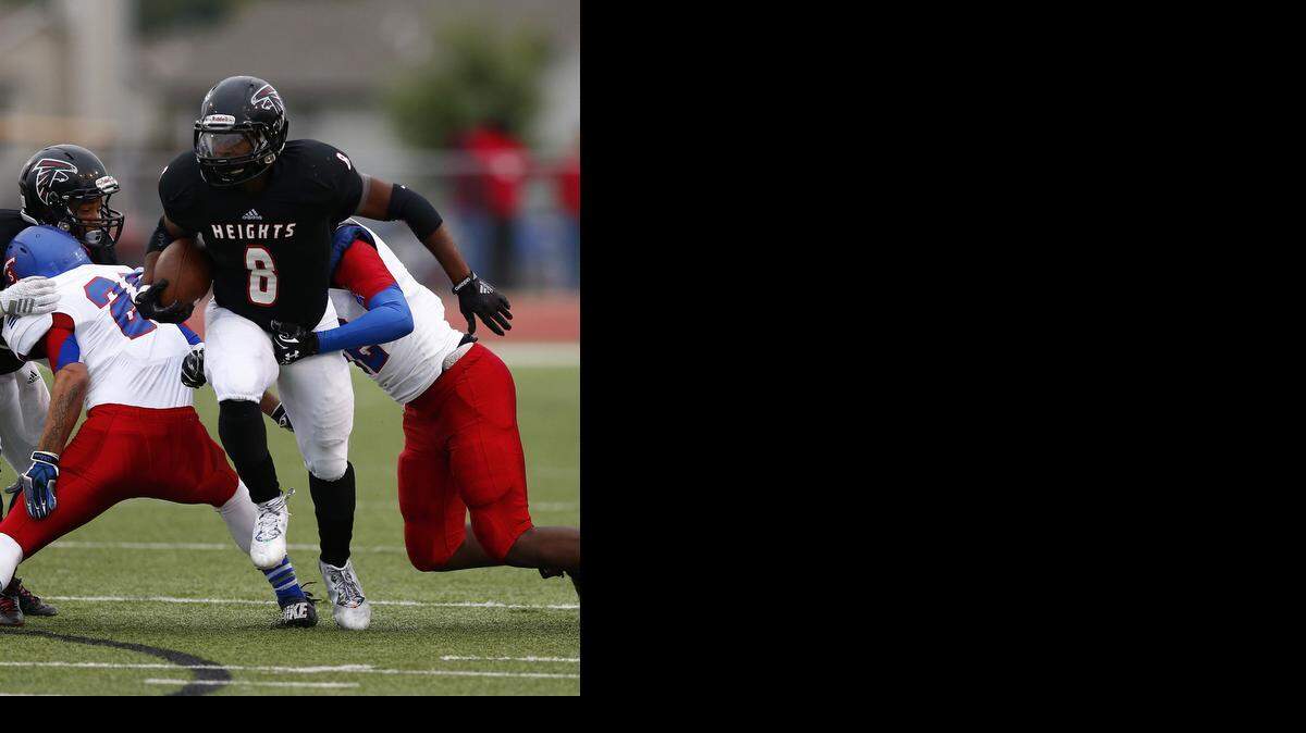 
Heights is ranked third in Class 5A and sixth overall. 
