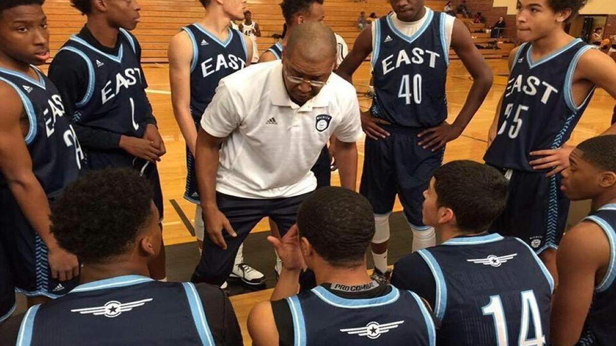 Amos Alford was an assistant coach at East for more than 15 years, helping the Blue Aces win state championships in 2002, 2005, and 2015.