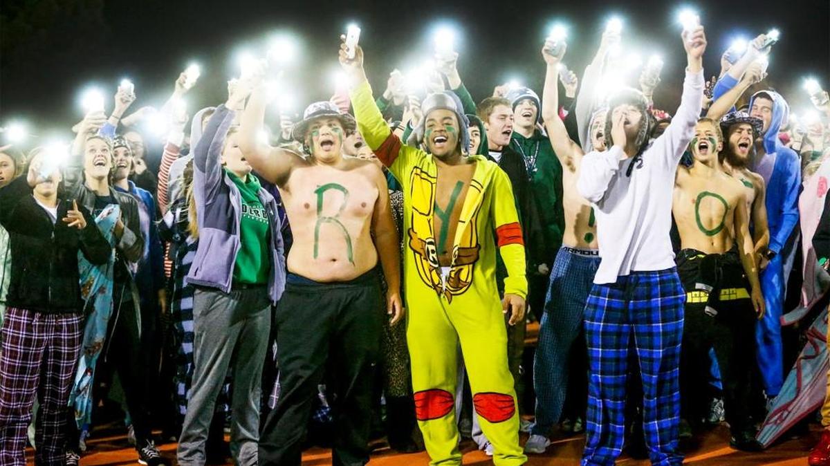 The Derby student section has followed the Panthers through their 11-1 season, which culminates in the Class 6A title game on Saturday.