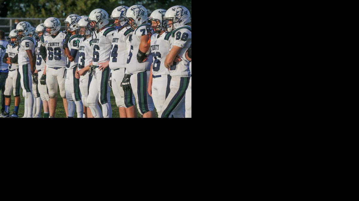 
The Trinity Academy football team waits for the start of their game on Oct. 3.
