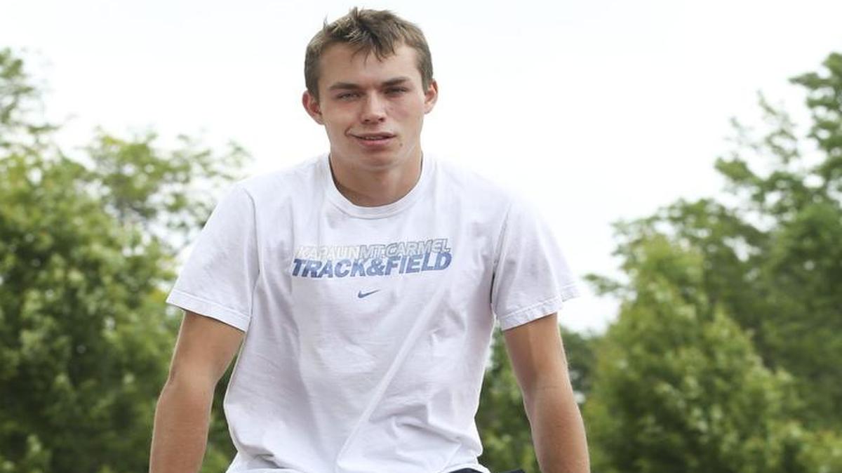 Kapaun's Matt Wilson will compete in the 1600 meters and 3200 this weekend at the Class 5A track and field meet. He will not be able to compete in his best sport, the steeplechase, because it is not an event in the Kansas postseason.