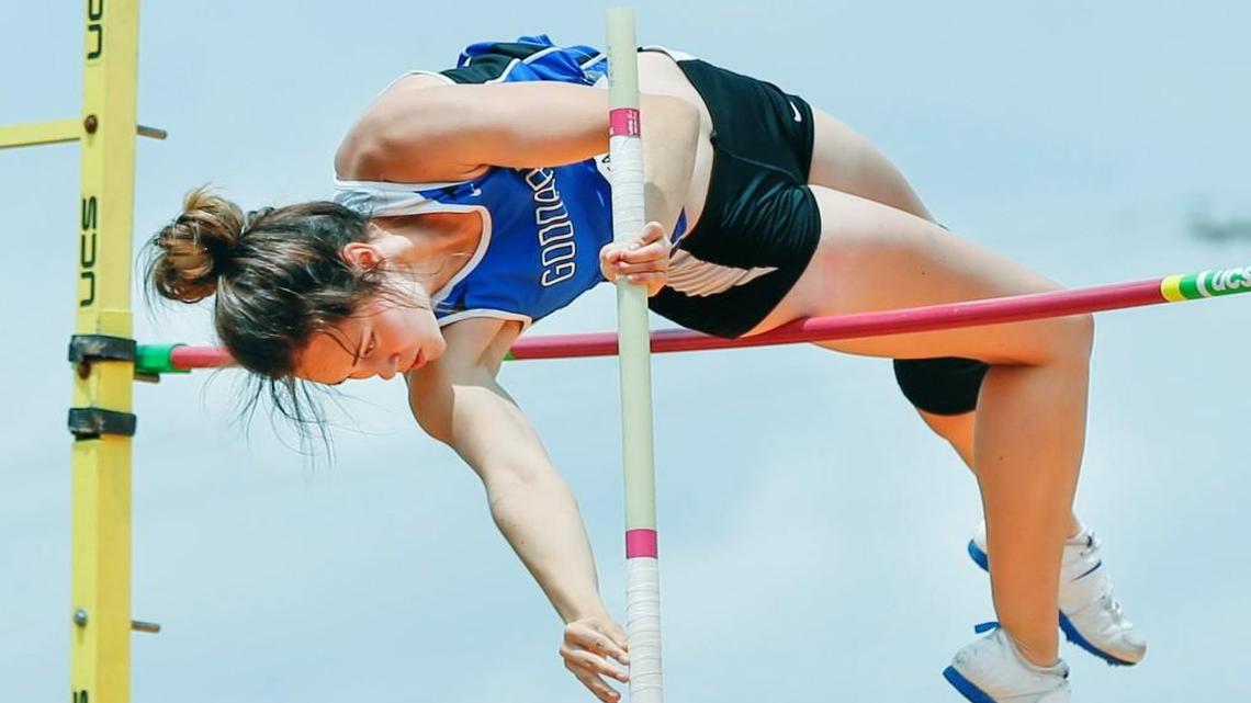 Goddard's Hannah Buller returns this season and tries to defend her Class 5A pole vault championship.