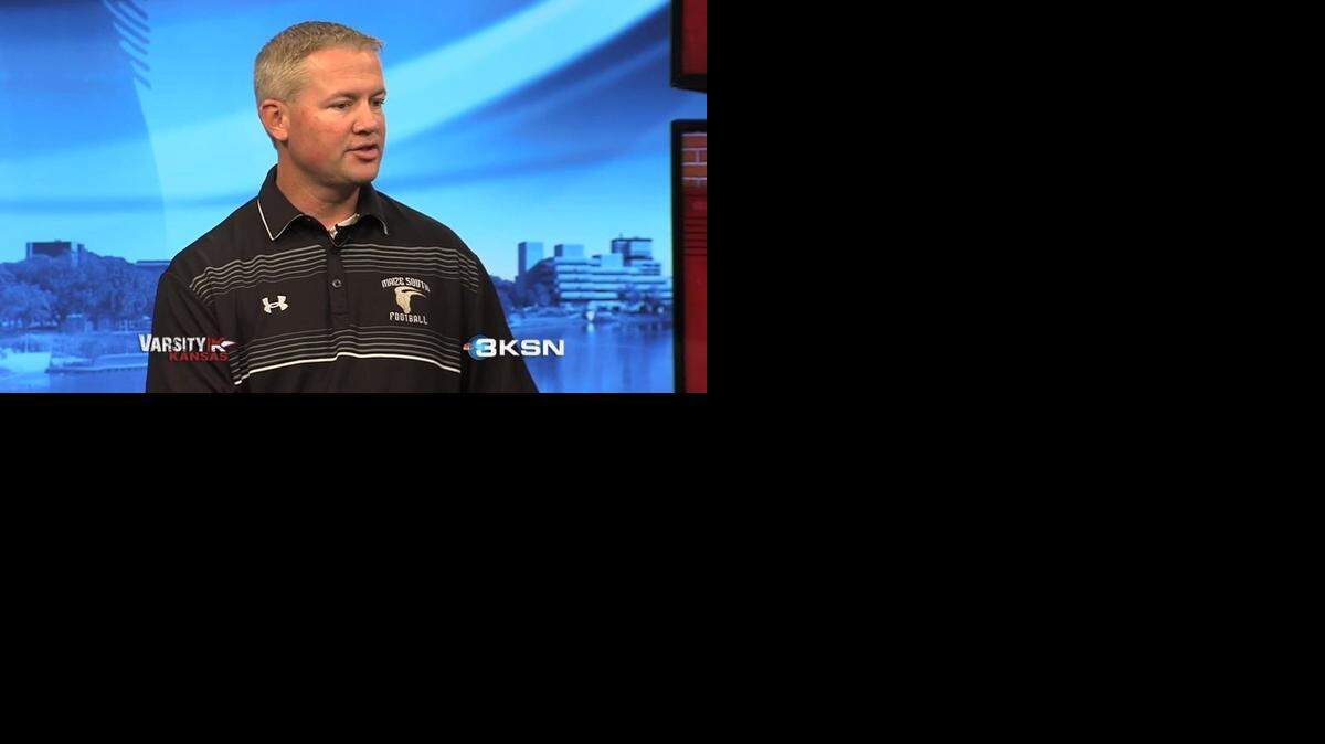 
Maize South football coach Brett Pfeifer
