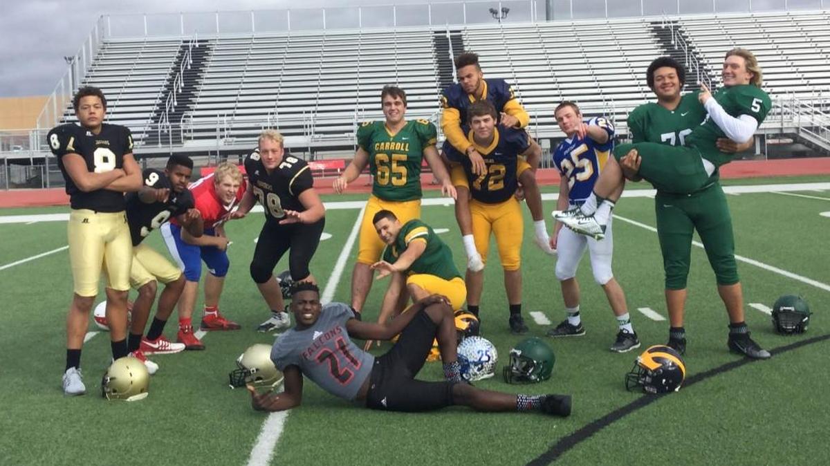 The 2015 All-Metro offense.