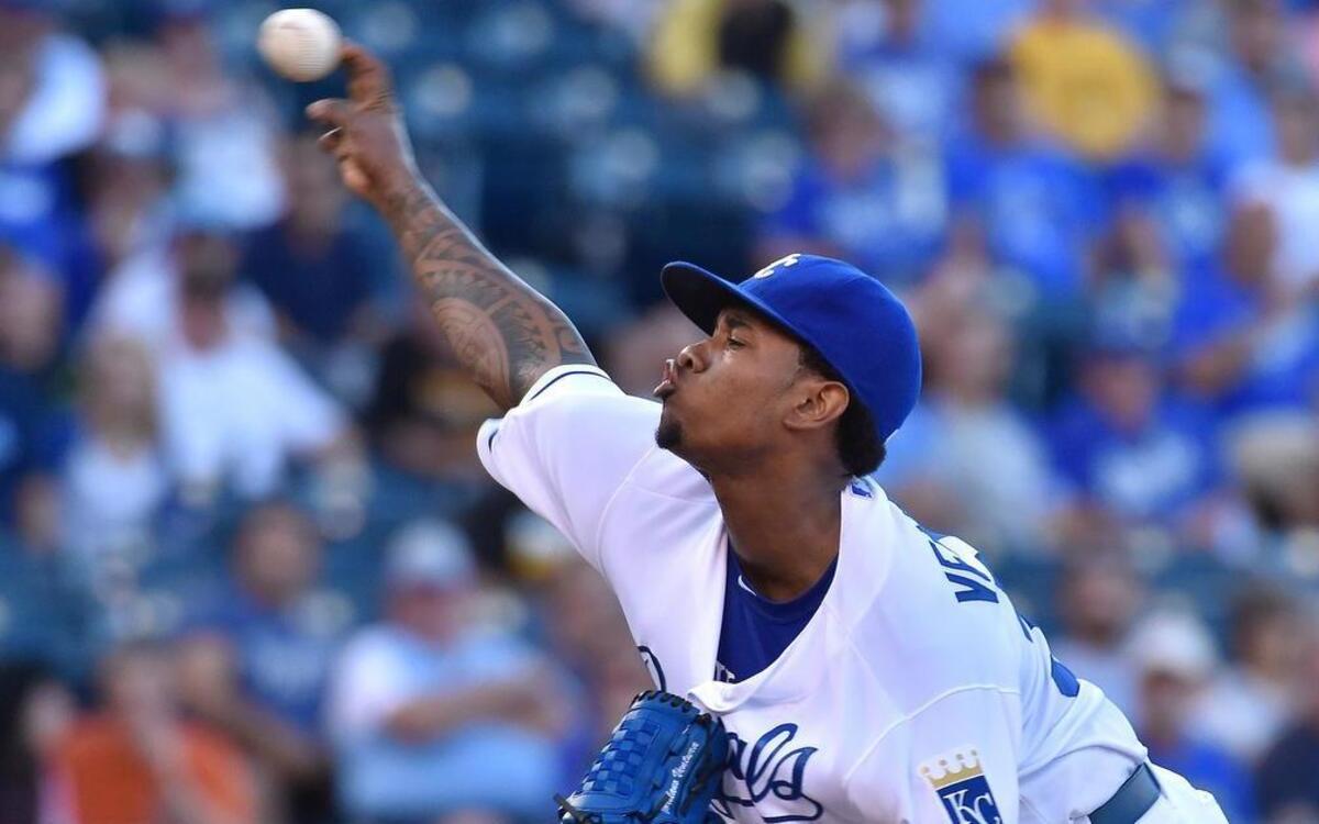 
Royals pitcher Yordano Ventura throws against the Pirates on Monday night. He gave up six runs in four innings.
