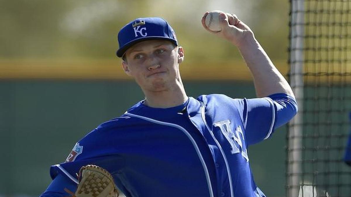 Royals pitcher Matt Strahm began to develop tendinitis last weekend.