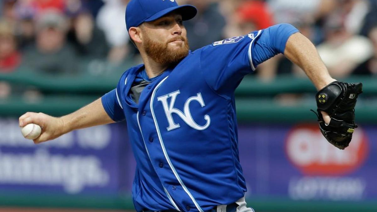 Ian Kennedy got the victory for Kansas City on Saturday in a 7-0 win at Cleveland.