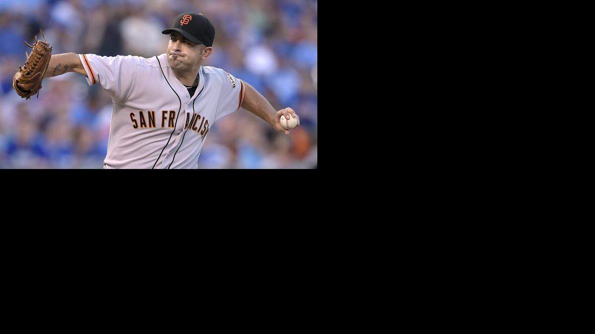
Giants pitcher Jeremy Affeldt also made a trip to Kansas City earlier this year in August.


