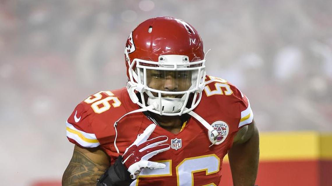 
Chiefs inside linebacker Derrick Johnson 
