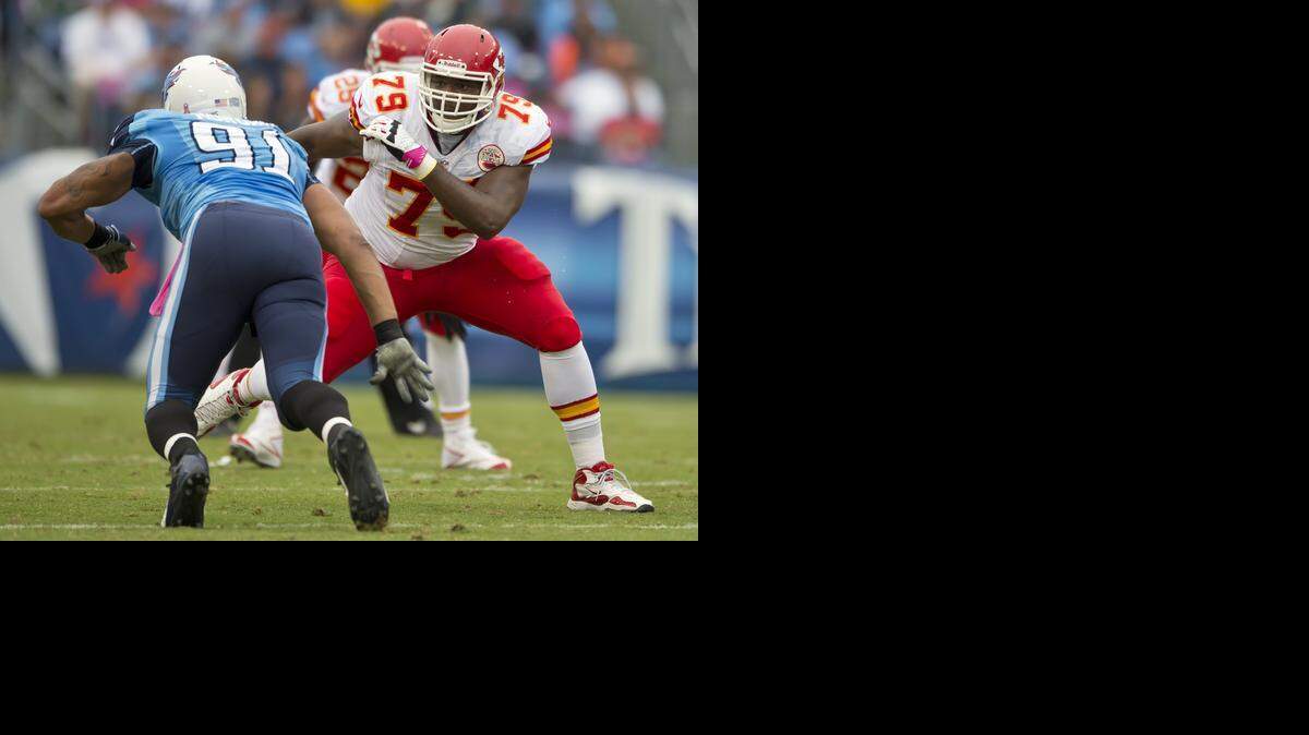 
Kansas City Chiefs tackle Donald Stephenson was suspended by the NFL for violating the NFL’s policy on performance-enhancing substances.
