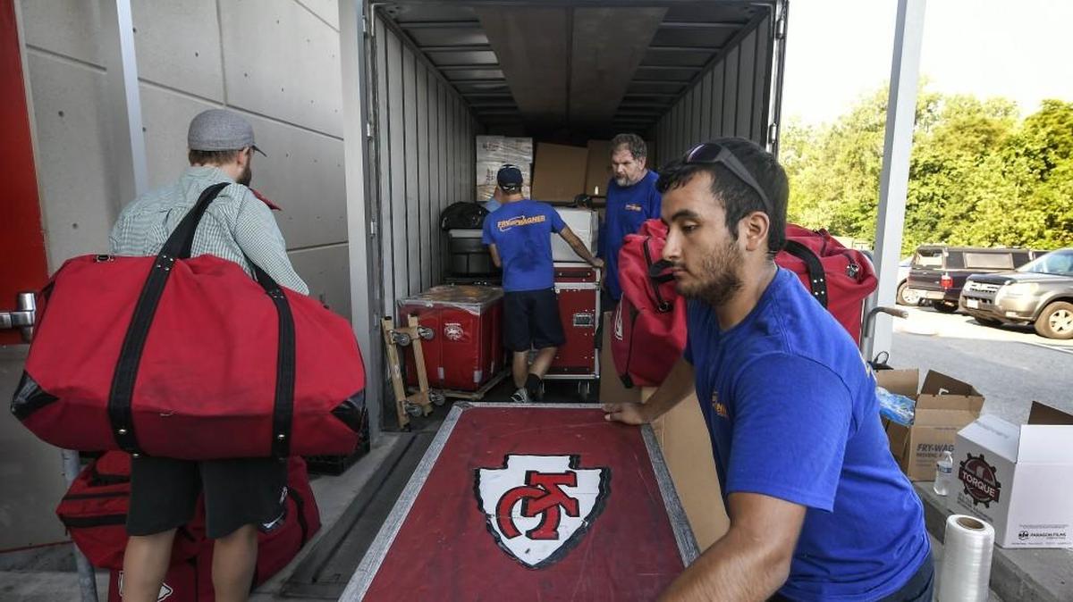 After a month of leisure, the Chiefs will take their first real steps toward building on a breakthrough 2015 season as quarterbacks and rookies are due to report to training camp Tuesday at Missouri Western State University in St. Joseph. Last week, crews at Arrowhead Stadium loaded the team’s equipment on trucks headed for St. Joseph.