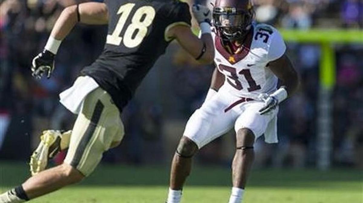 Defensive back Eric Murray at Minnesota