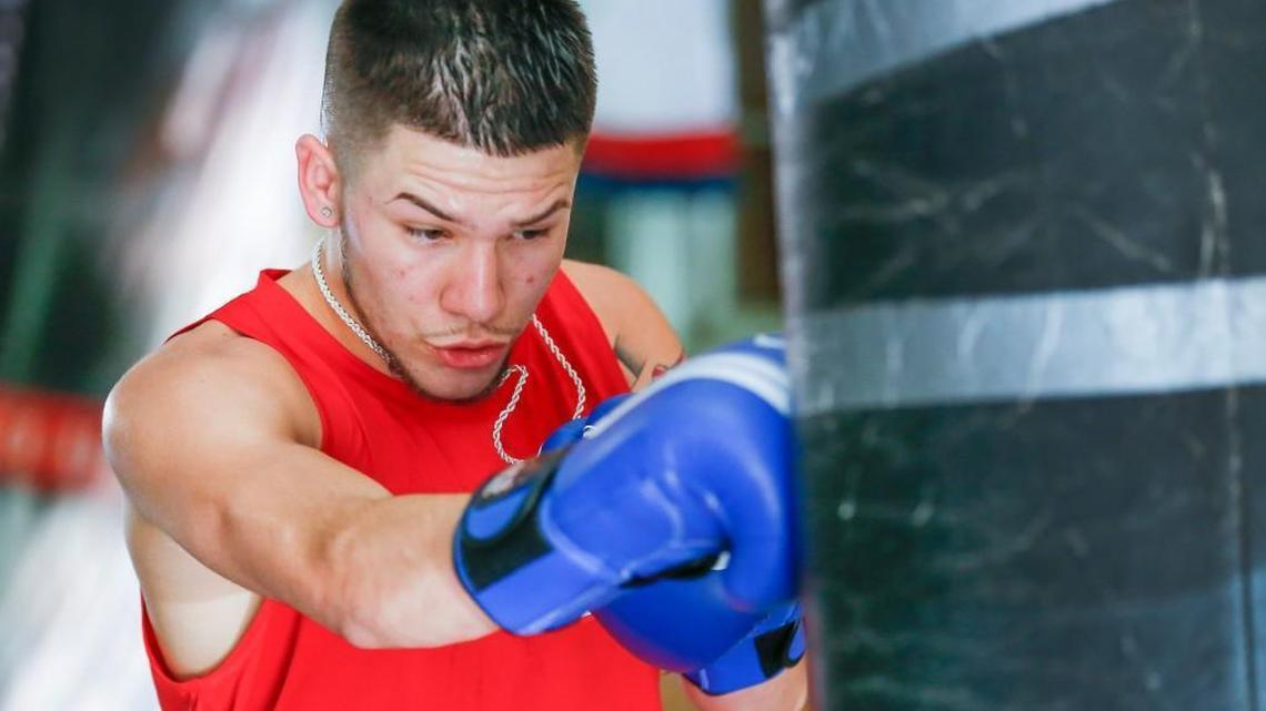 Wichita boxer Nico Hernandez works out at the Northside Boxing Club last month. He’ll be one of the Kansans headed to Rio for the Summer Olympics next month.