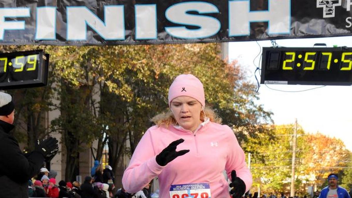 Allison Walsh will compete in her 50th half marathon in her 50th state Sunday at Prairie Fire.