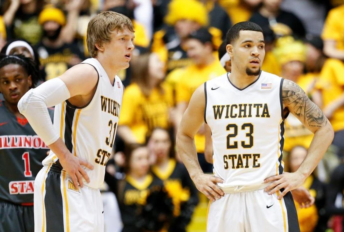 Ron Baker, left, and Fred VanVleet left their mark at Wichita State.