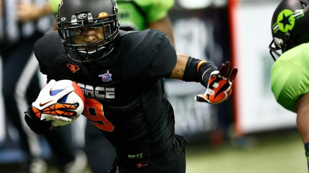 The Force's Clarence Anderson leads Champions Indoor Football in all-purpose yardage.