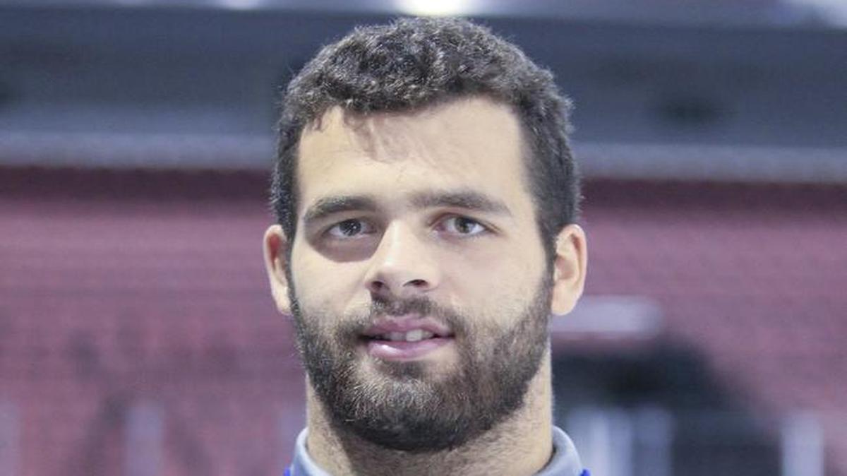 New Thunder player Vincent Arseneau.