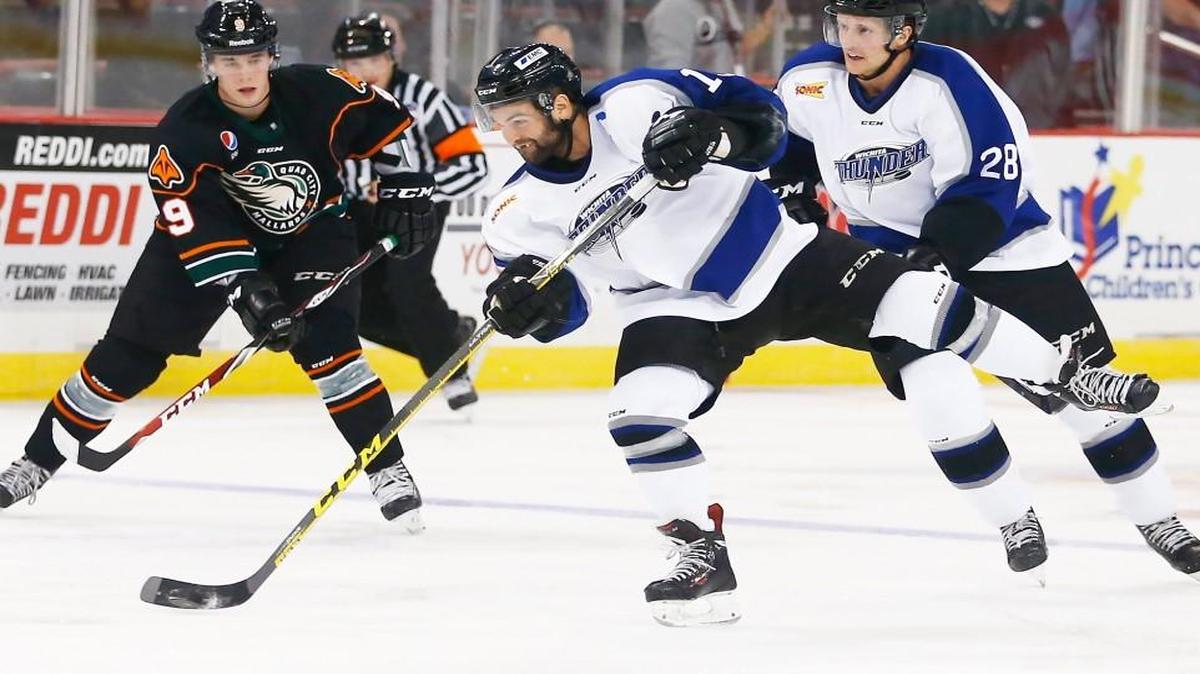 Ian Lowe has been with the Thunder for two leagues, two coaches and five seasons.
