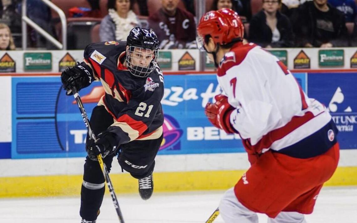 Thunder’s coach finds positives in rocky first year as Ottawa’s affiliate