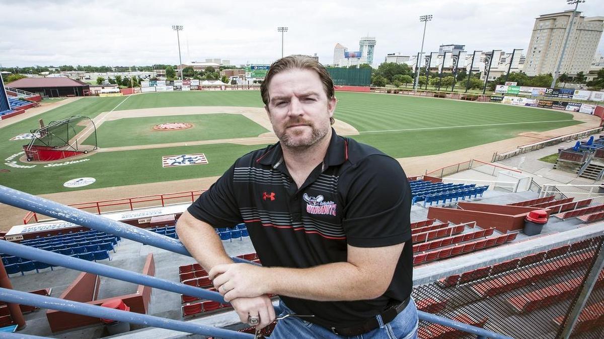 
Nate Robertson became part owner of the Wingnuts in 2008 while he was still pitching for the Detroit Tigers. Now that his playing days are over, he’s committed to the next phase of his life. 
