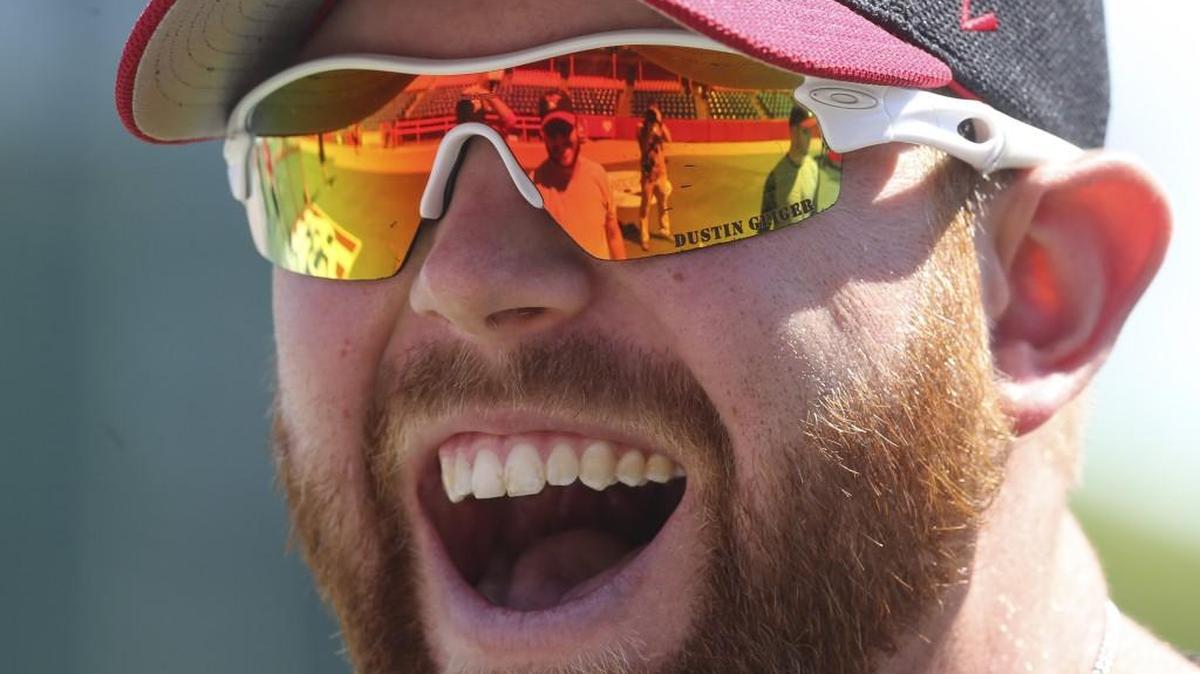 Dustin Geiger played with four teams, including the Wingnuts, last year. He was reacquired by the Wingnuts in a trade this offseason.