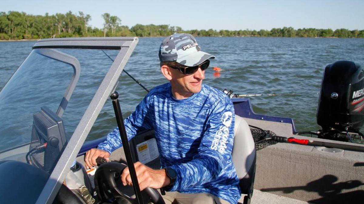Andy Fanter has trolled for fish on several continents, and in several oceans. Some days he catches more than 100 fish in Kansas reservoirs.